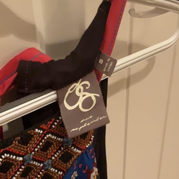 Anthropologie One September Nala Bohemian Tank Top Size Small - Picture 5 of 8